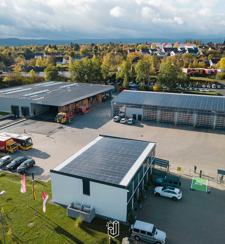 Solarnalage in Vienenburg-Landkreis Goslar auf Gewerbeobjekt