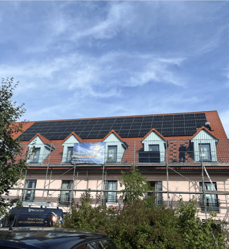 Photovoltaik in Halberstadt-Harz auf einem Hotelkomplex
